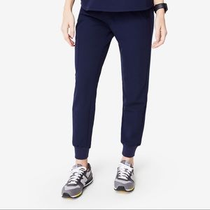 FIGS Large Navy Zamora Jogger Scrub Pants